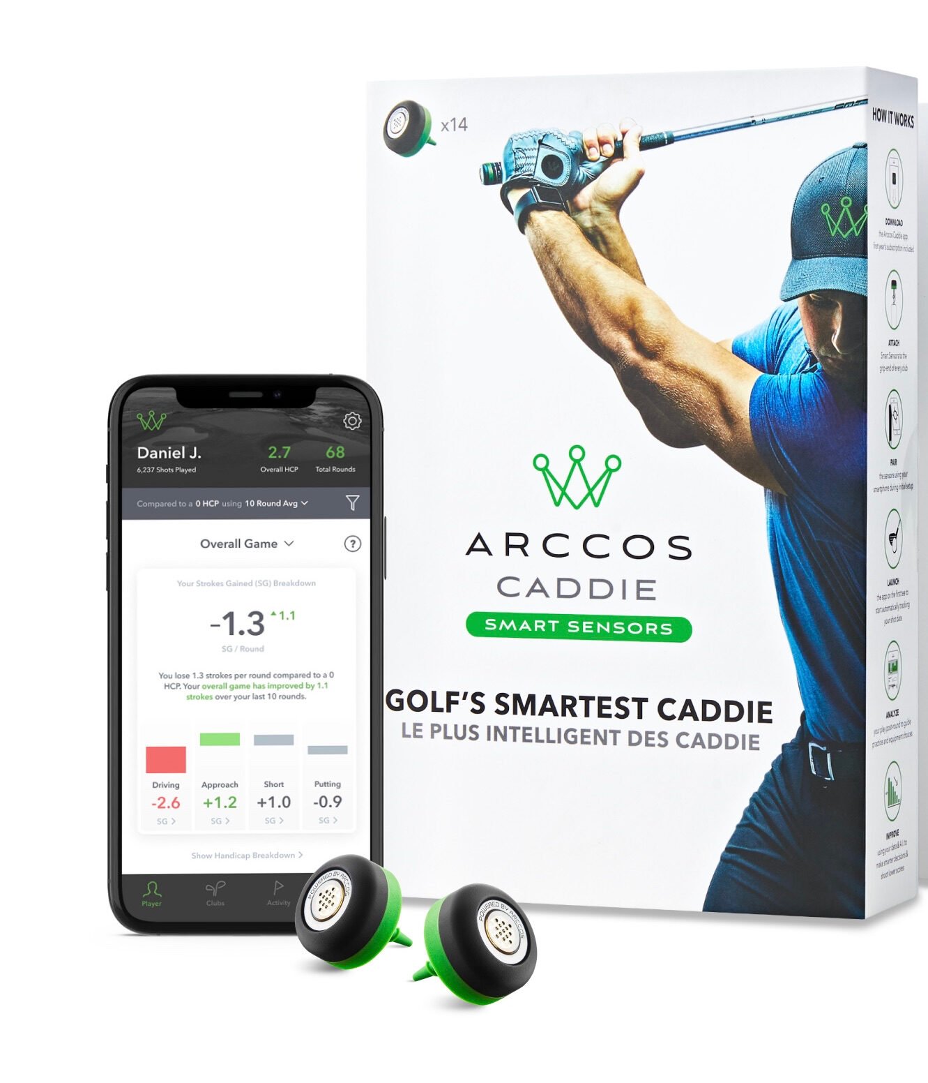 arccos golf stat tracking